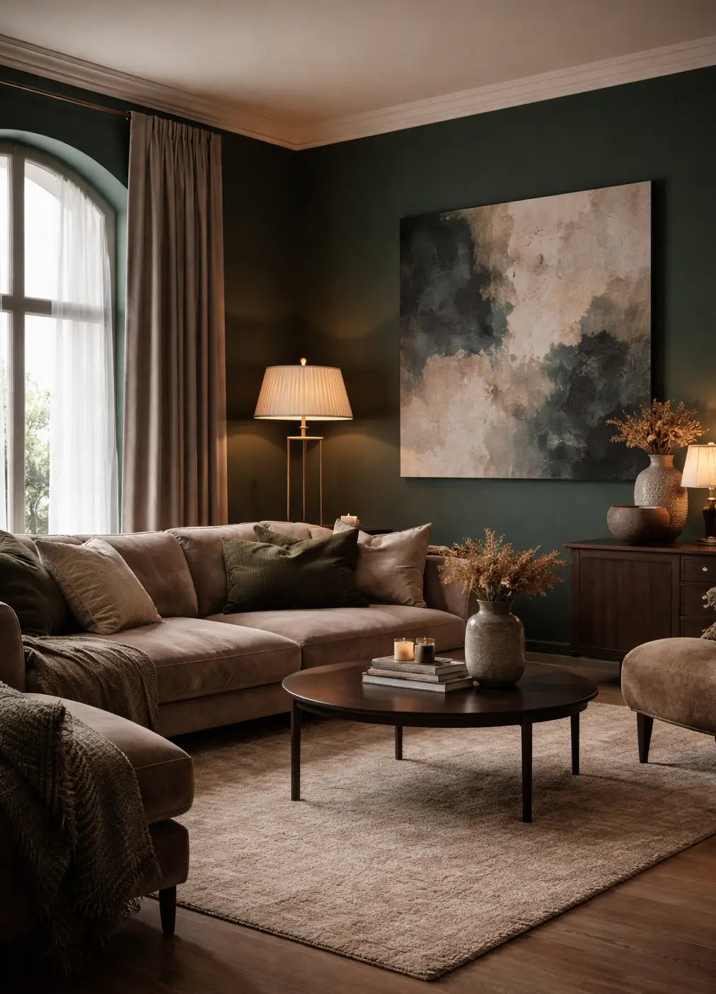 Donkere kleuren in het interieur: stijlvol warm en verrassend tijdloos