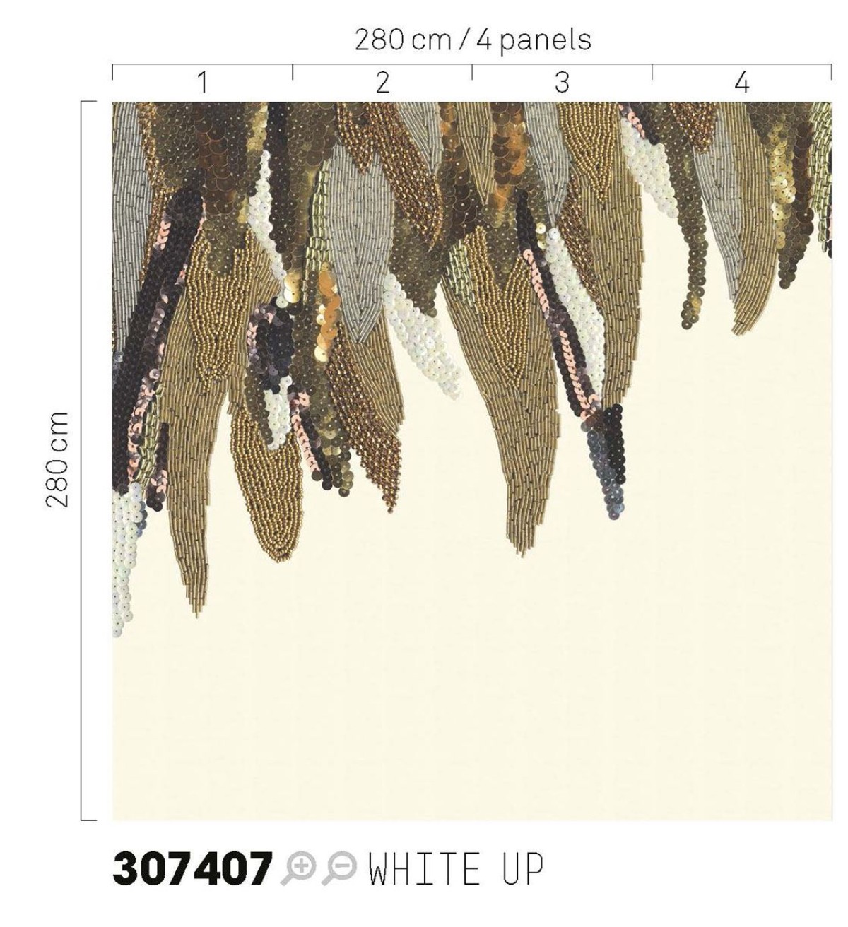 Eijffinger Museum Fancy Feather 307407