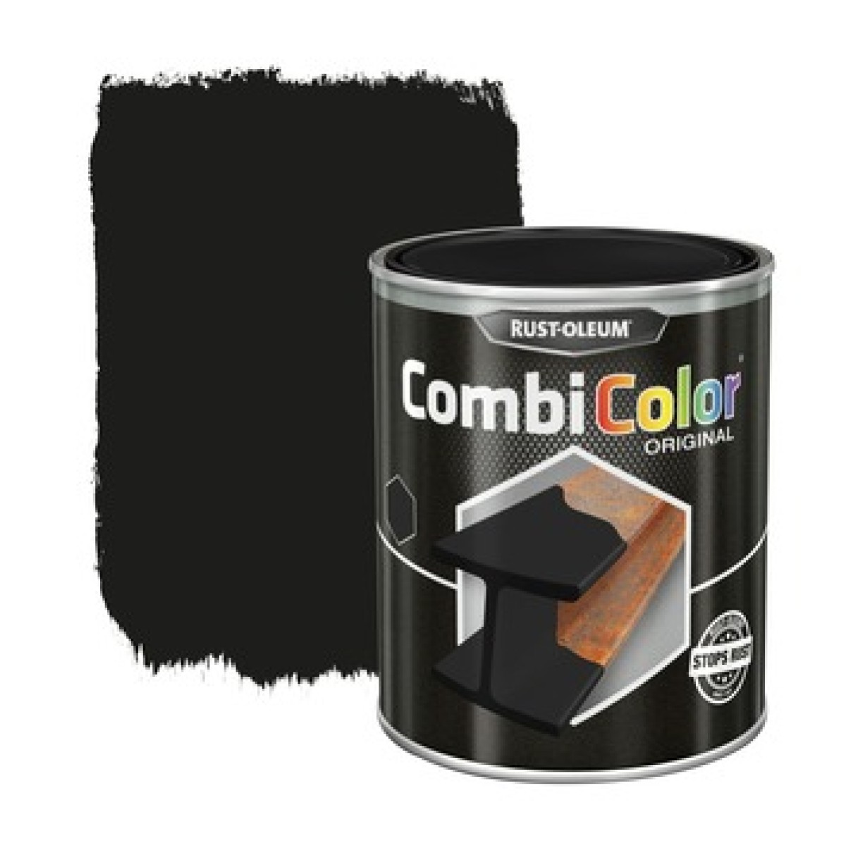 Rust-Oleum Combicolor Smeedijzer Zwart 2,5L