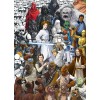 Komar Disney Edition 4 4-4111 "Star Wars Classic Cartoon Collage"