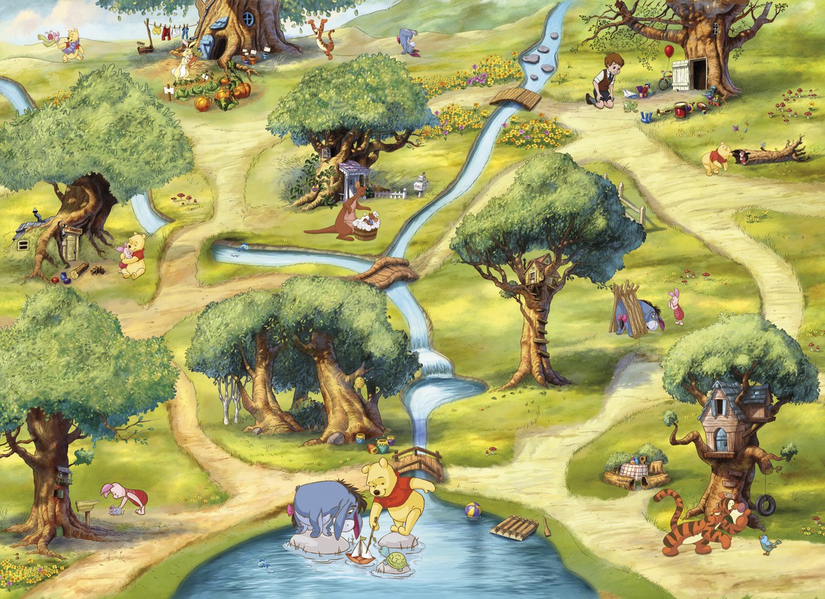 Komar Disney Edition 4 4-453 "Hundertmorgenwald"