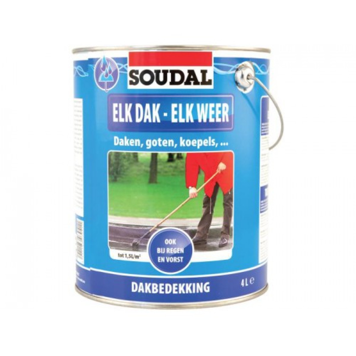 Soudal Elk Dak - Elk Weer|Grijs 4L