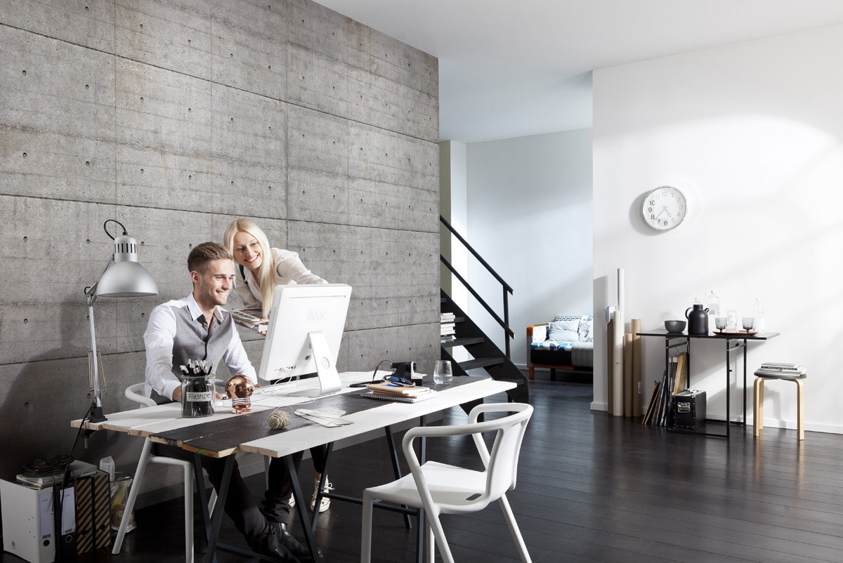Komar Home Imagine Edition 4 Concrete Blocks 8-938