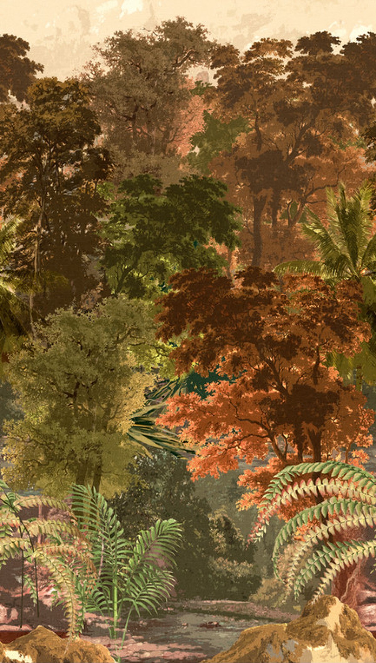 One Roll One Motif A51802 Tapestry Jungle