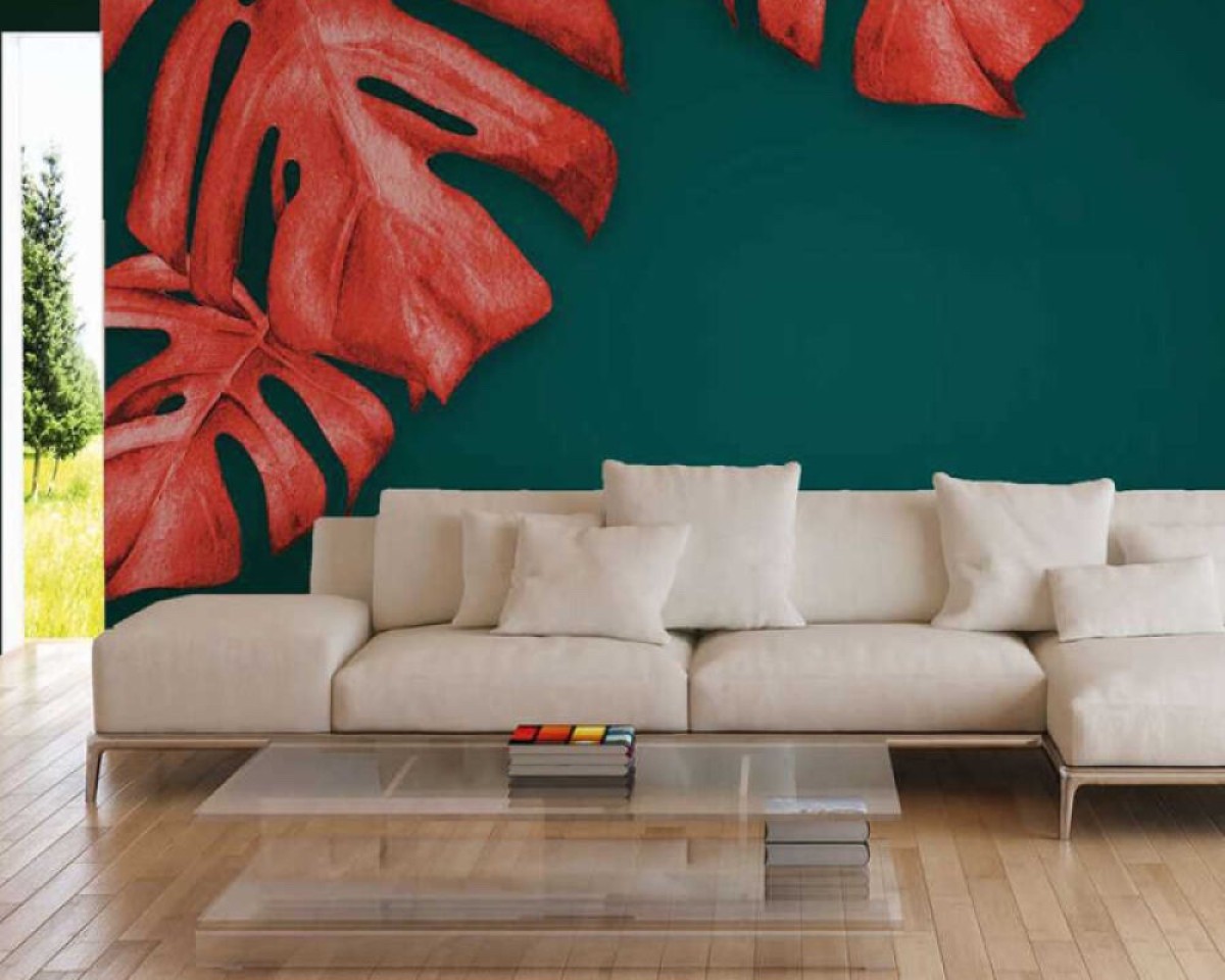 Designwalls II DD123480 Red Palm