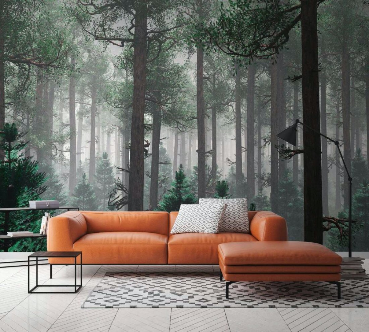 Designwalls II DD123520 Trees In Fog
