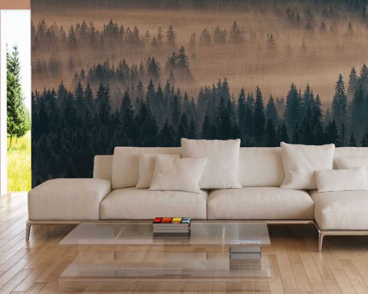 Designwalls II DD123524 Forest In Fog