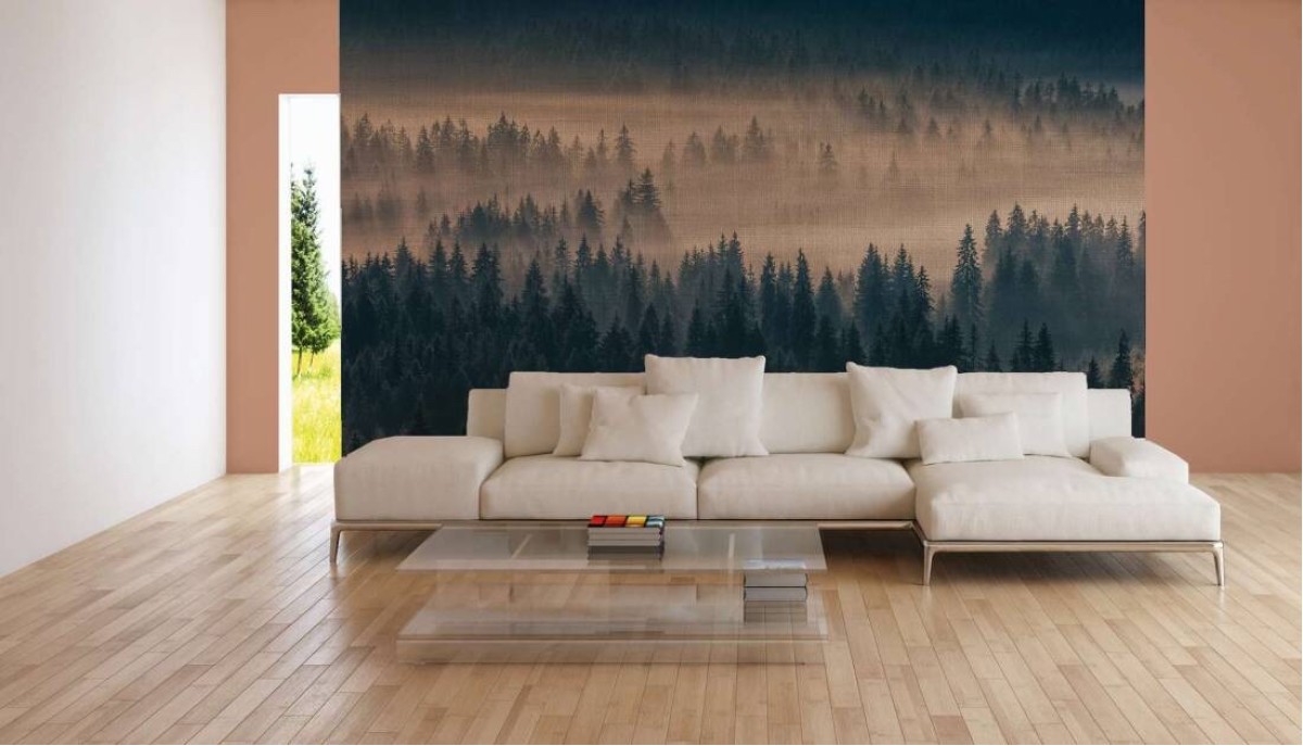 Designwalls II DD123524 Forest In Fog