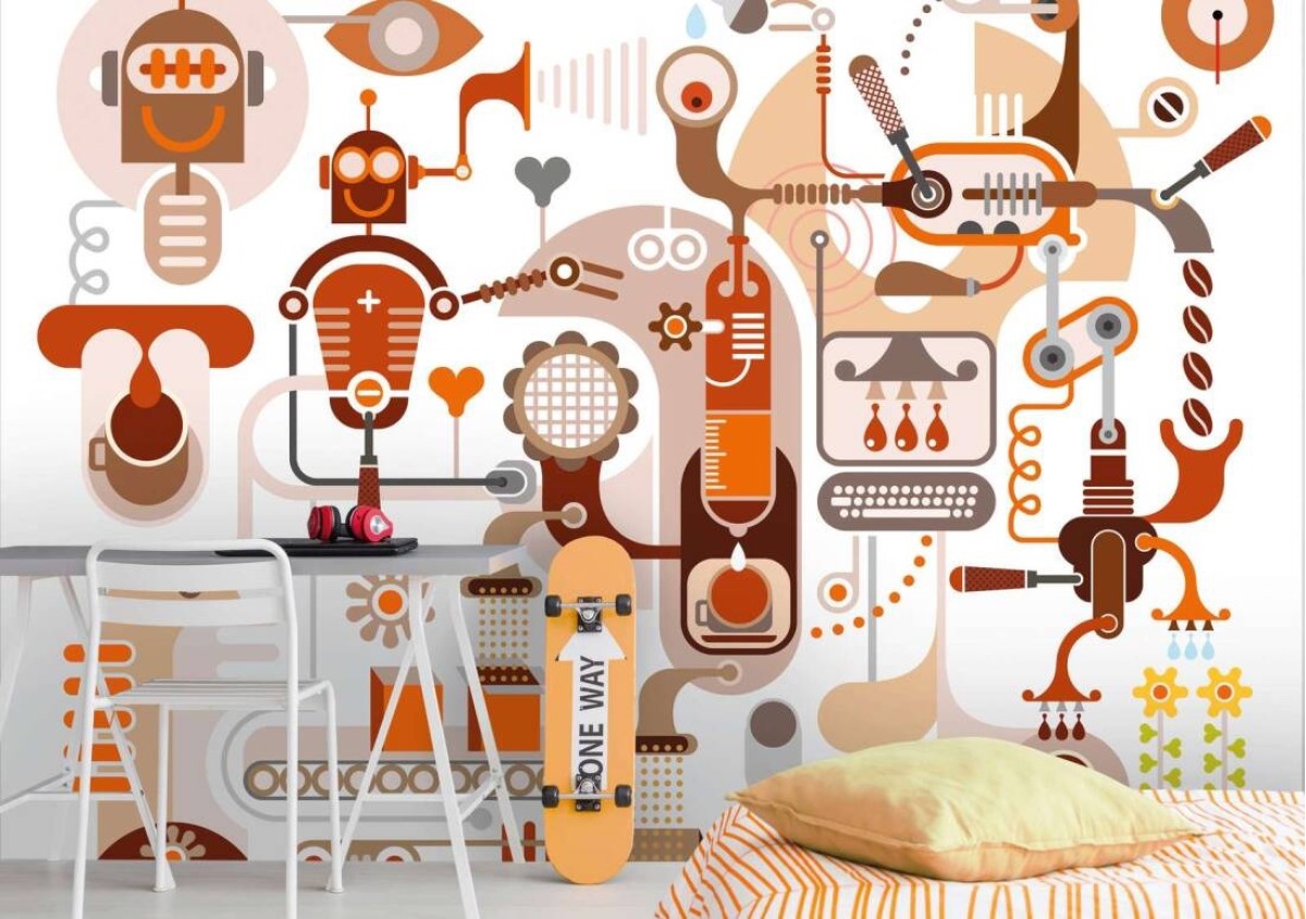 Designwalls II DD123586 Robot Design