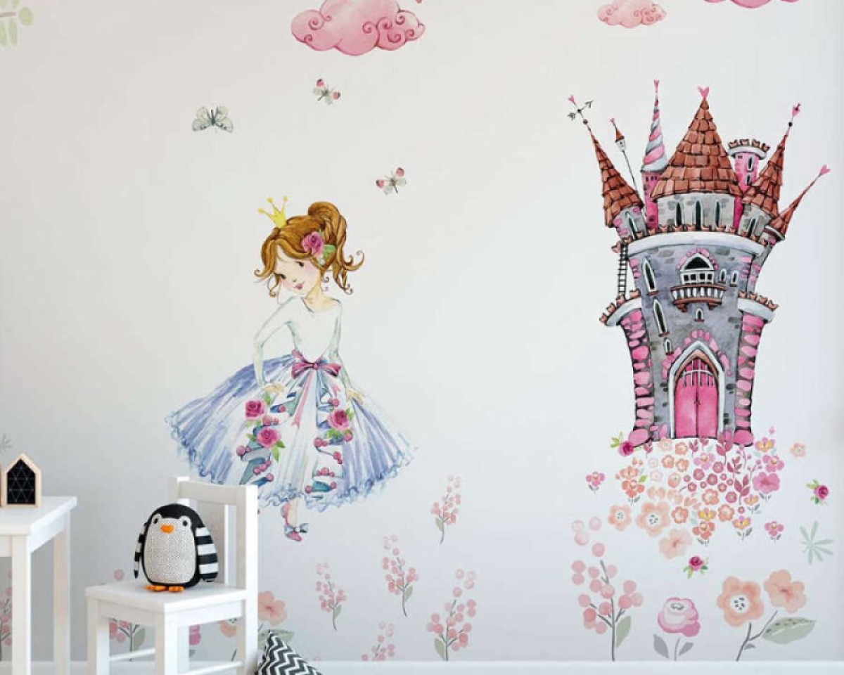 Designwalls II DD123620 Princess Castle