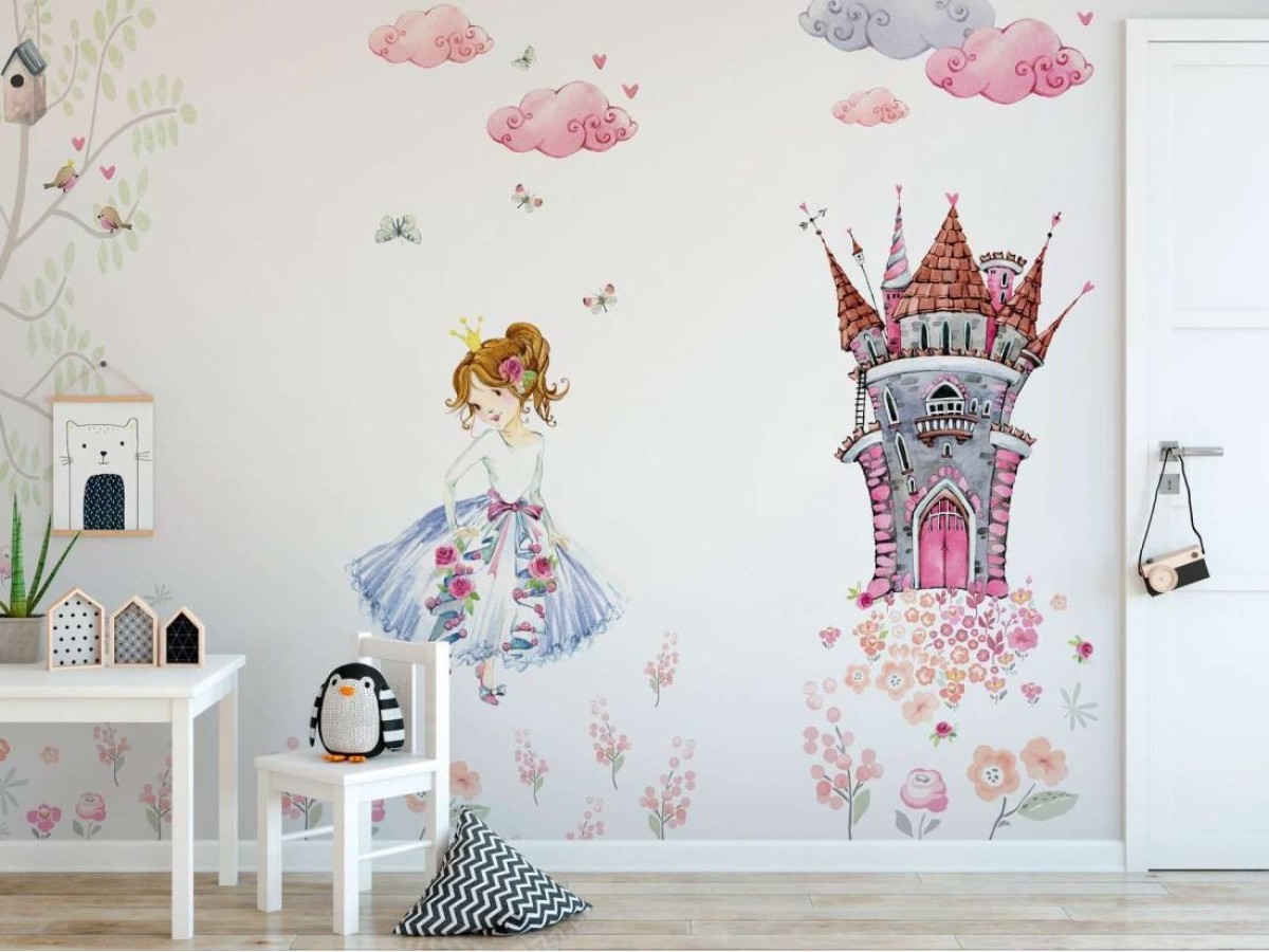 Designwalls II DD123620 Princess Castle