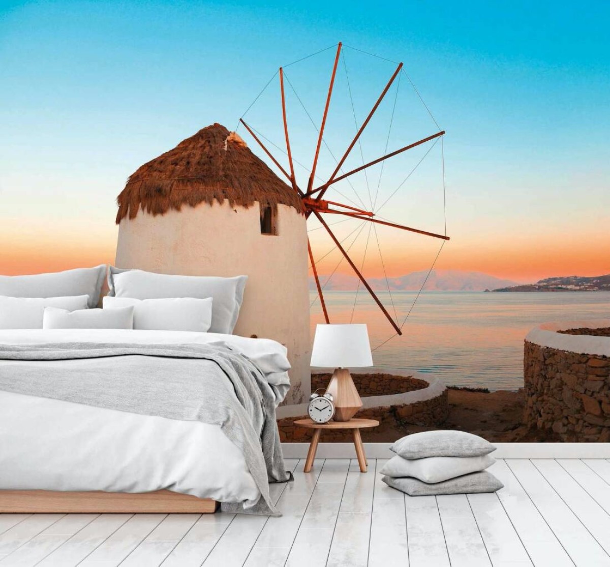 Designwalls II DD123696 Greek Windmill