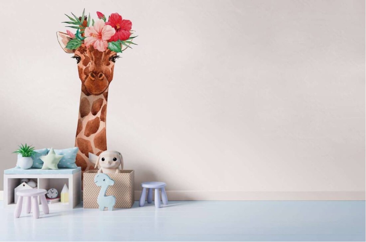Designwalls II DD123720 Giraffe Portrait