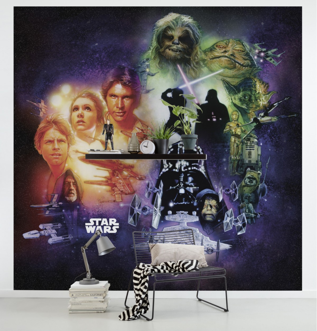 Komar Disney Edition 4 DX5-044 "Star Wars Classic Poster Collage"