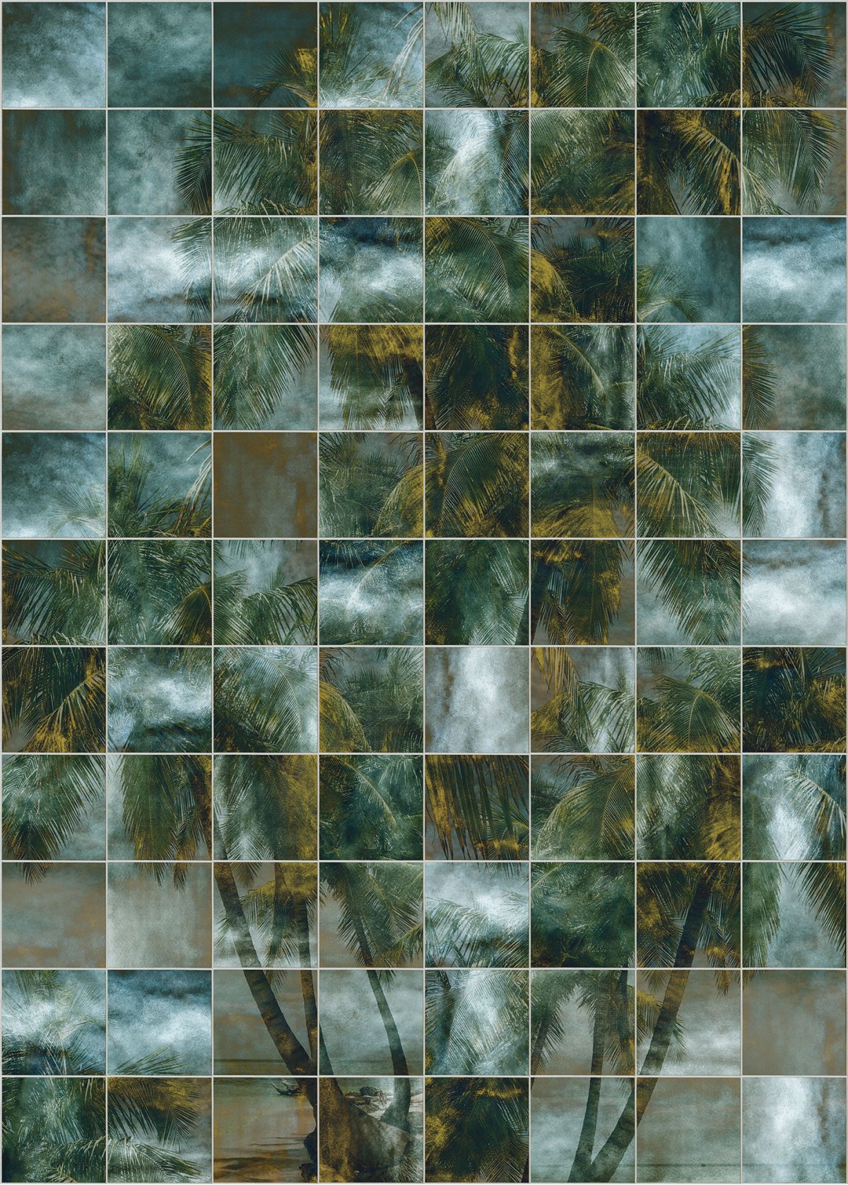 Komar Ink INX4-045 Palm Puzzle