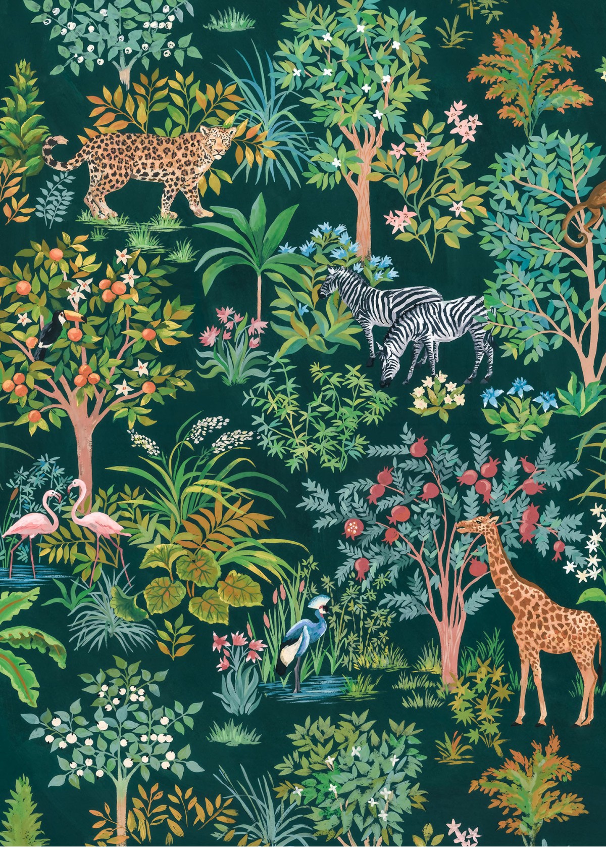 Komar Ink INX4-055 Happy Jungle