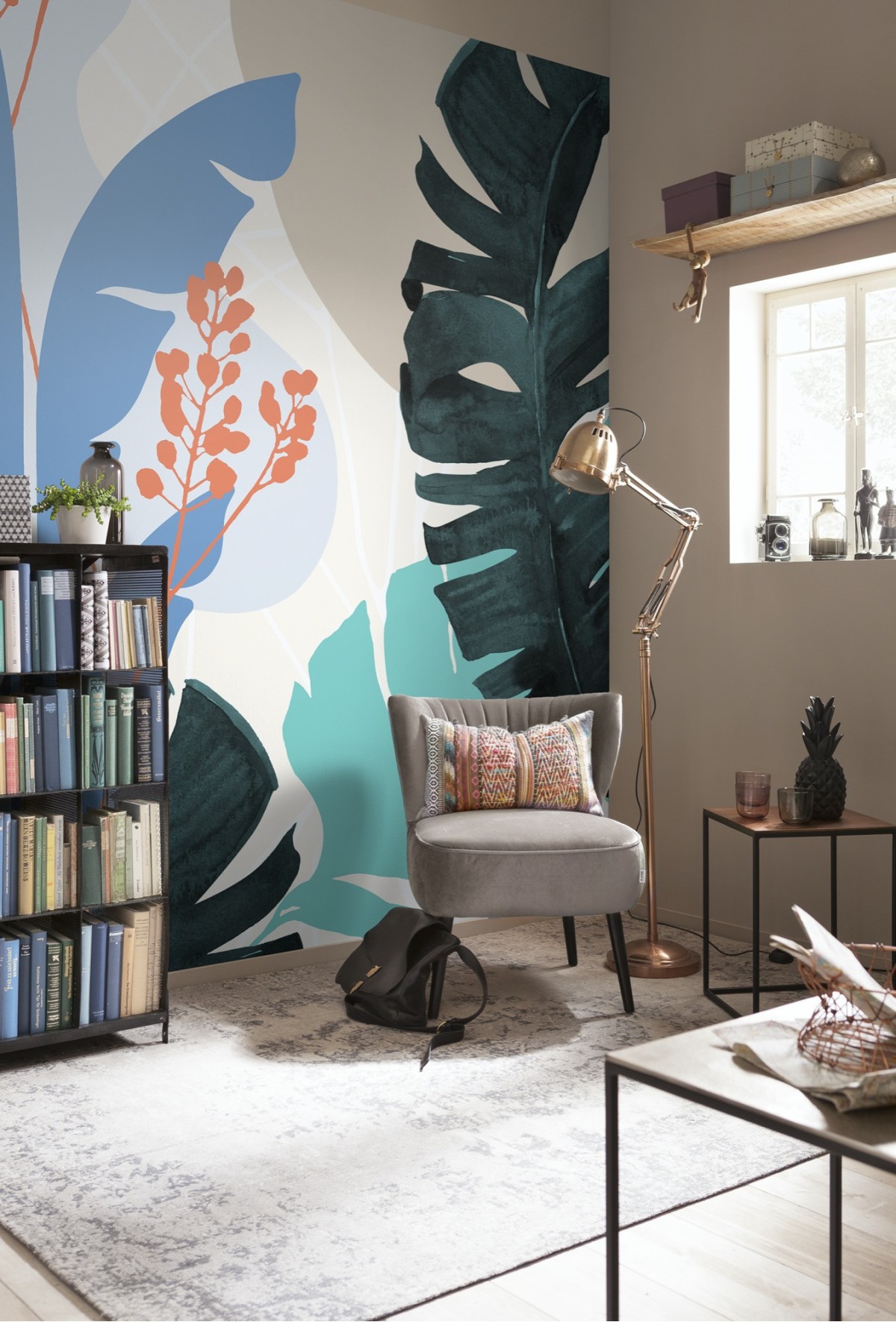 Komar Ink INX6-085 Tropical Shapes