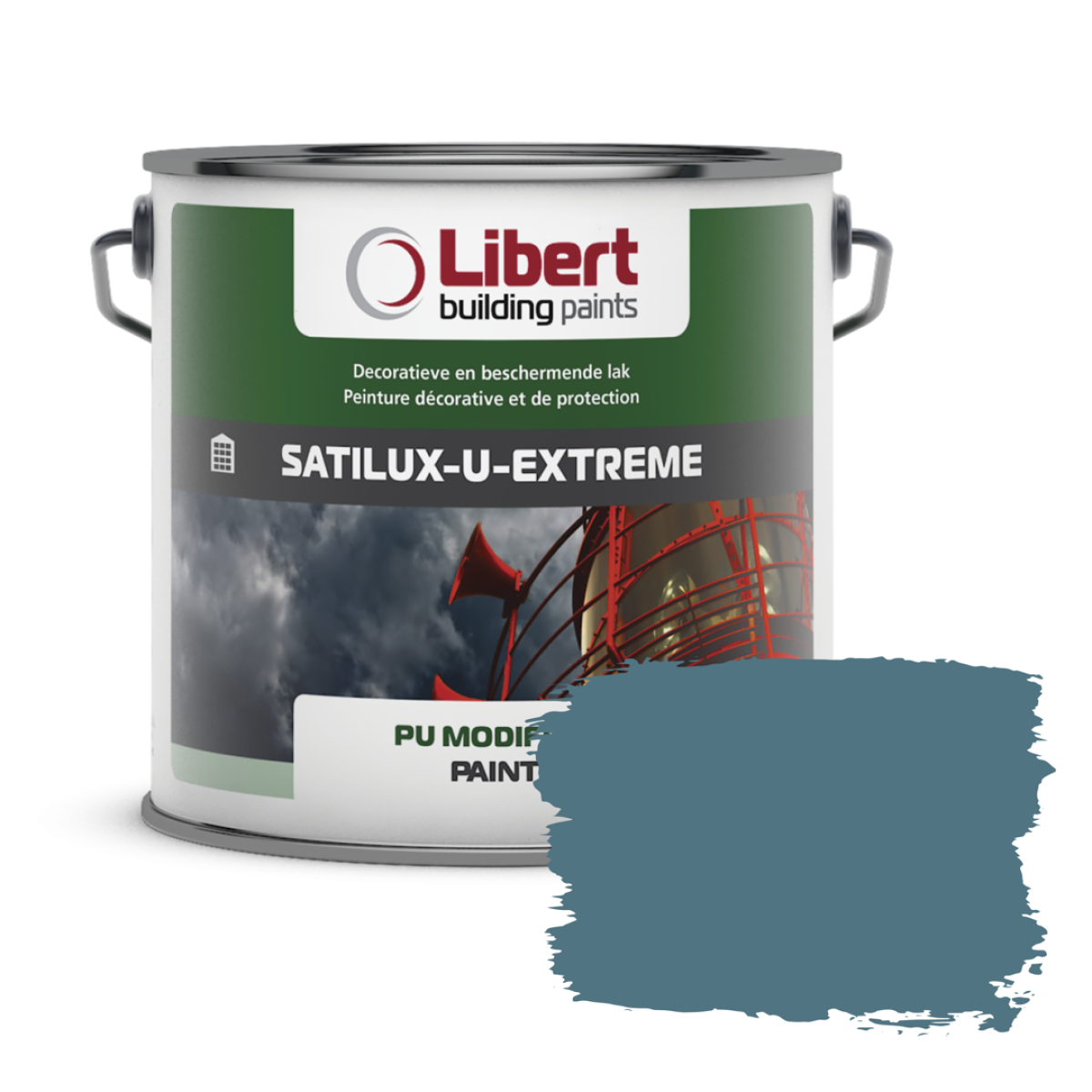 Libert Satilux-U-Extreme - LakVerf Binnen en Buiten- Blue Festival