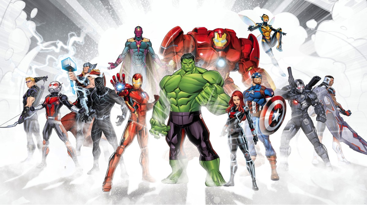 Komar Into Wonderland IADX10-065 "Avengers Unite"