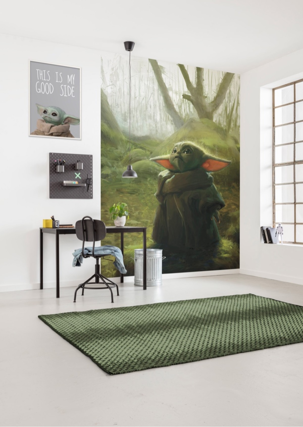 Komar Into Wonderland IADX4-018 "Mandalorian Grogu Acrylic"