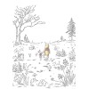 Komar Into Wonderland IADX4-043 "Winnie the Pooh Walk" 