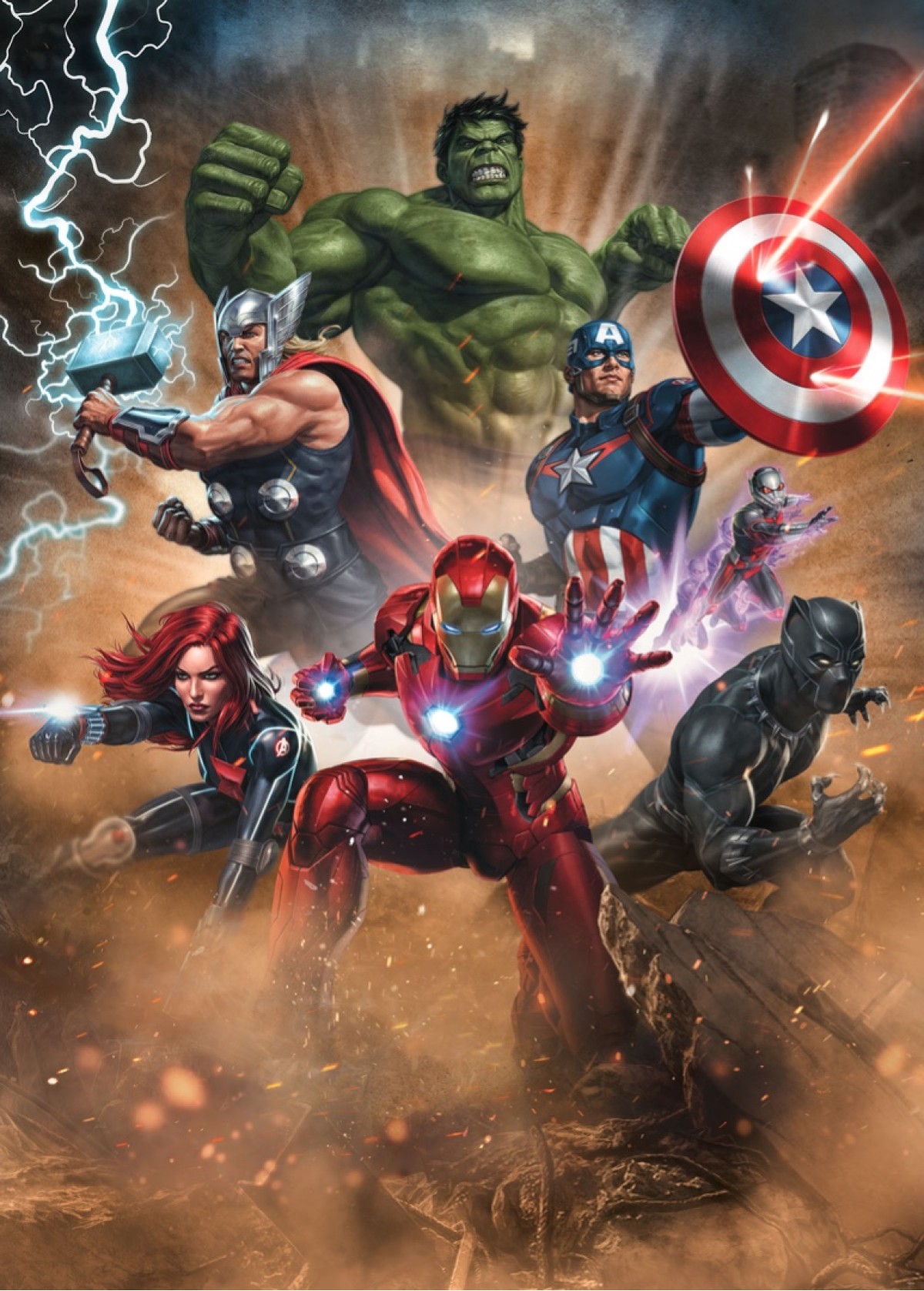 Komar Into Wonderland IADX4-079 "Avengers Superpower"