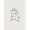 Komar Into Wonderland WB-D-002-50x70 "Hey Thumper"