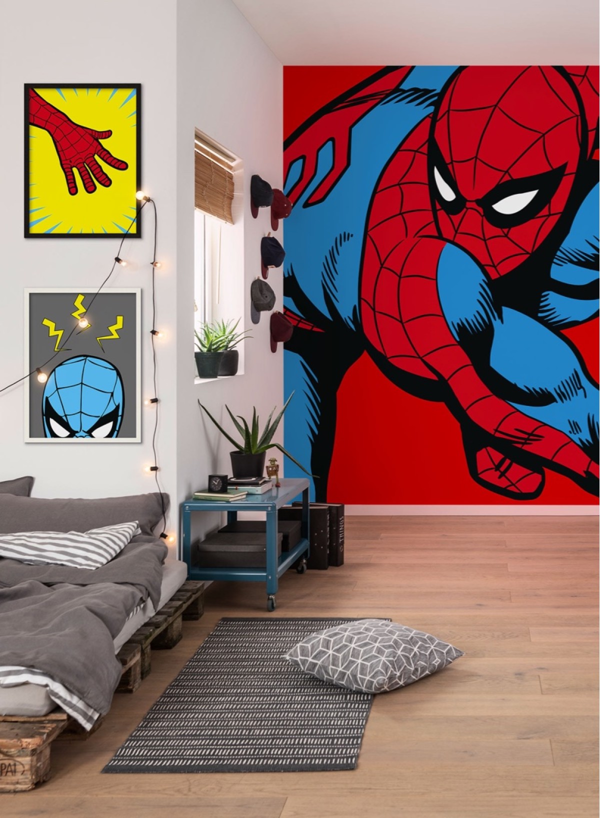 Komar Into Wonderland WB-M-016-50X70 "Marvel PowerUp Spider-Man Hand"