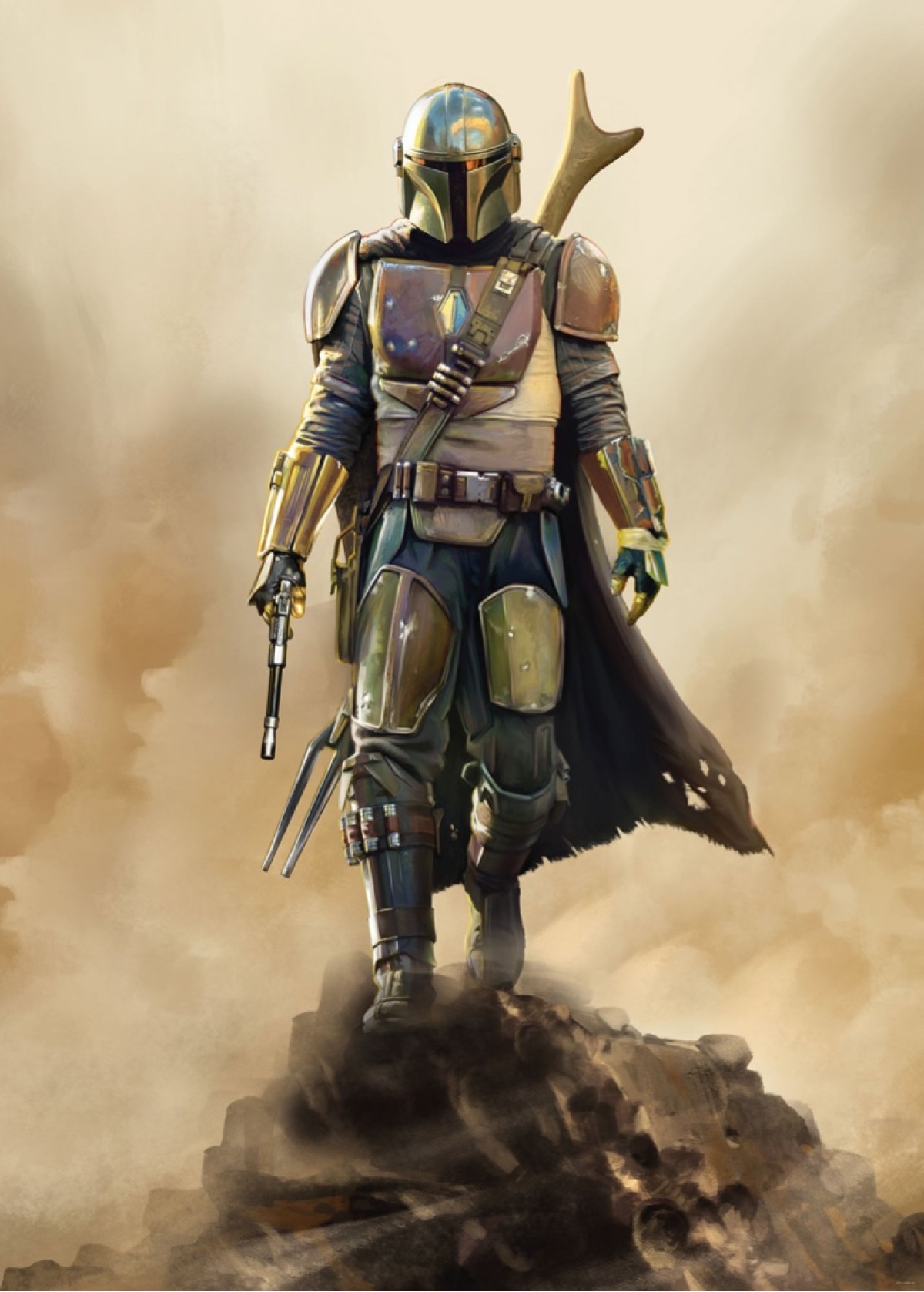Komar Into Wonderland DX4-086 "Star Wars The Mandalorian The Hunter"