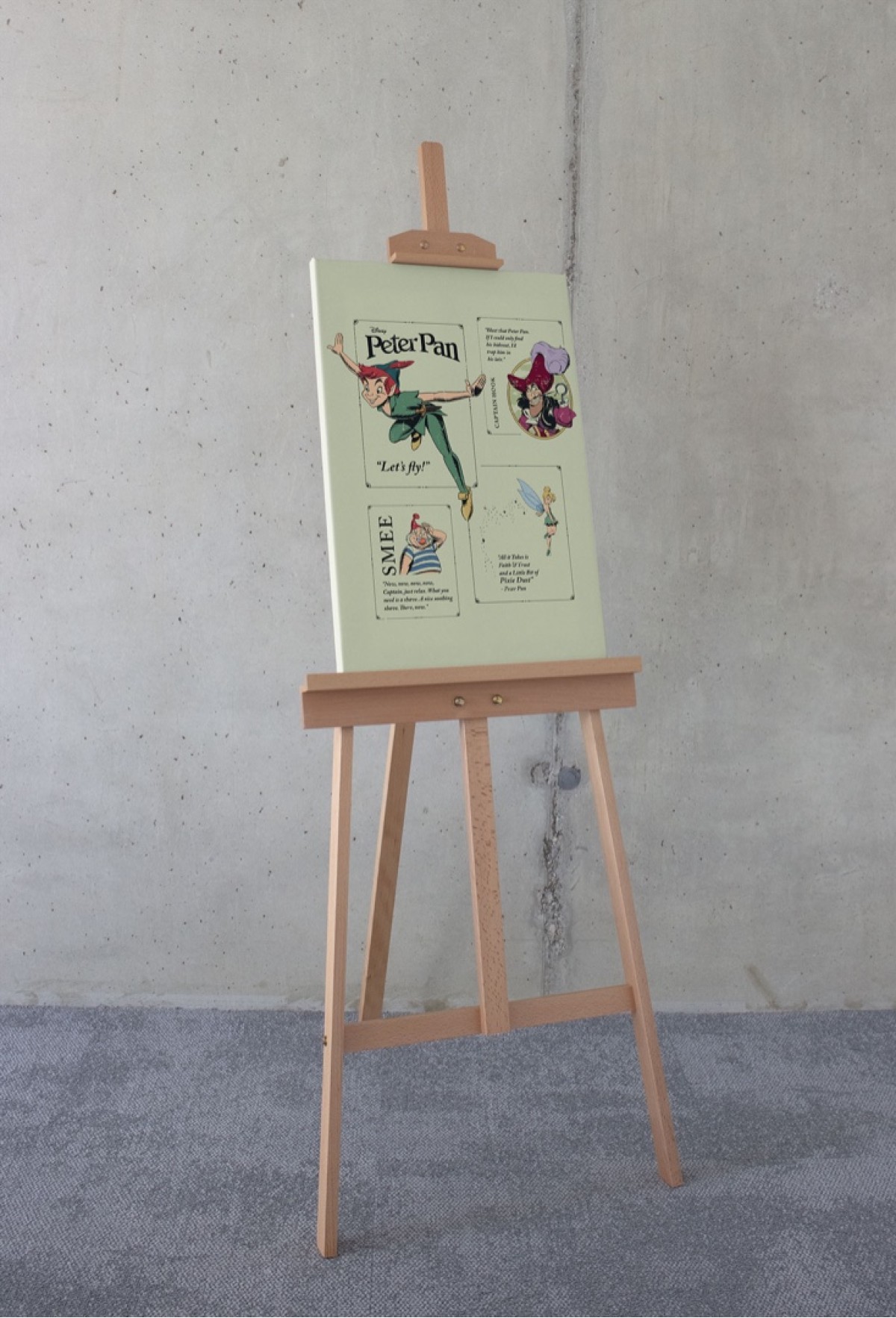 Komar Into Wonderland KR163-D-40X60 "Peter Pan - Let´s Fly!"