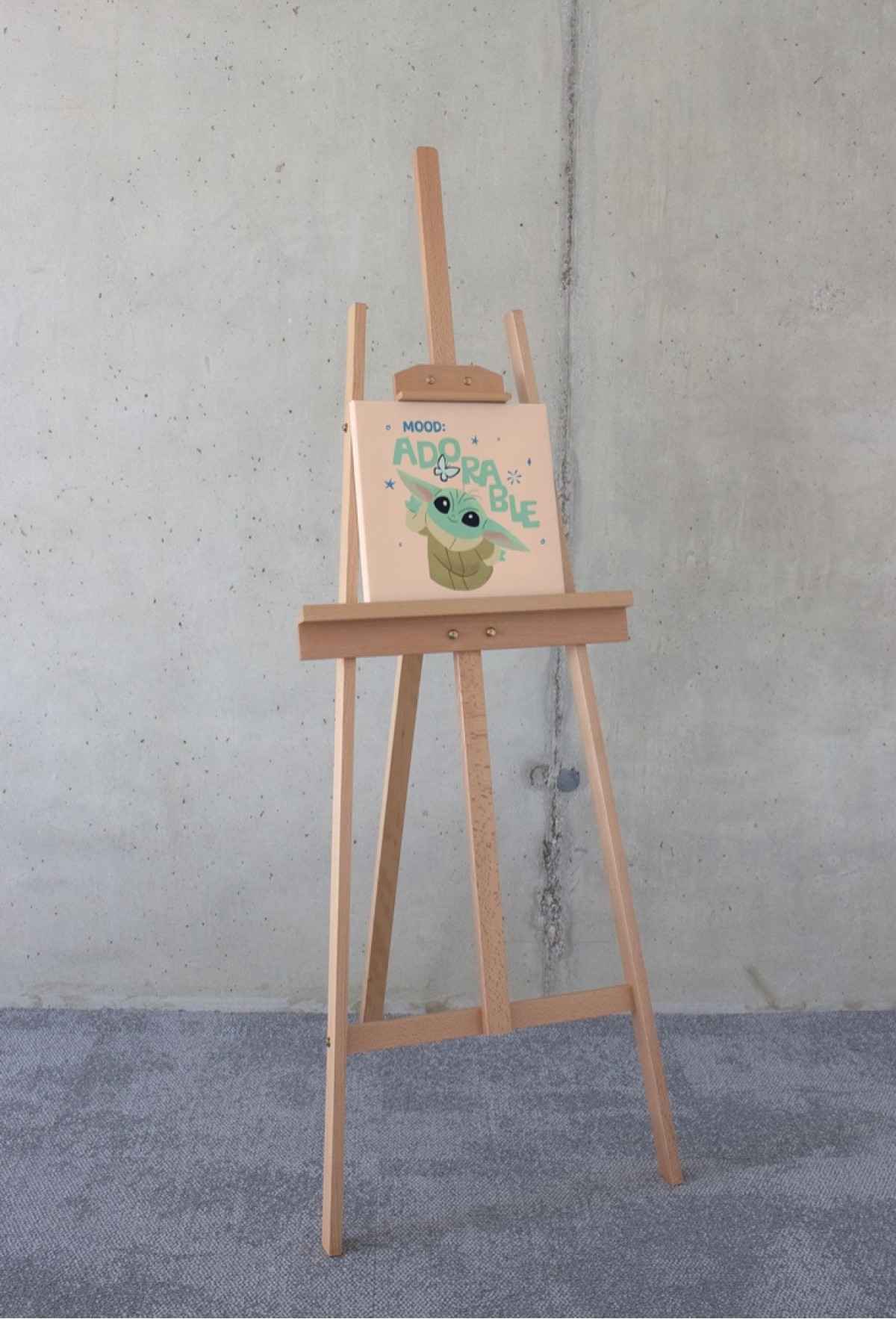 Komar Into Wonderland KR171-S-30X30 "The Mandalorian - Little Grogu Adorable"