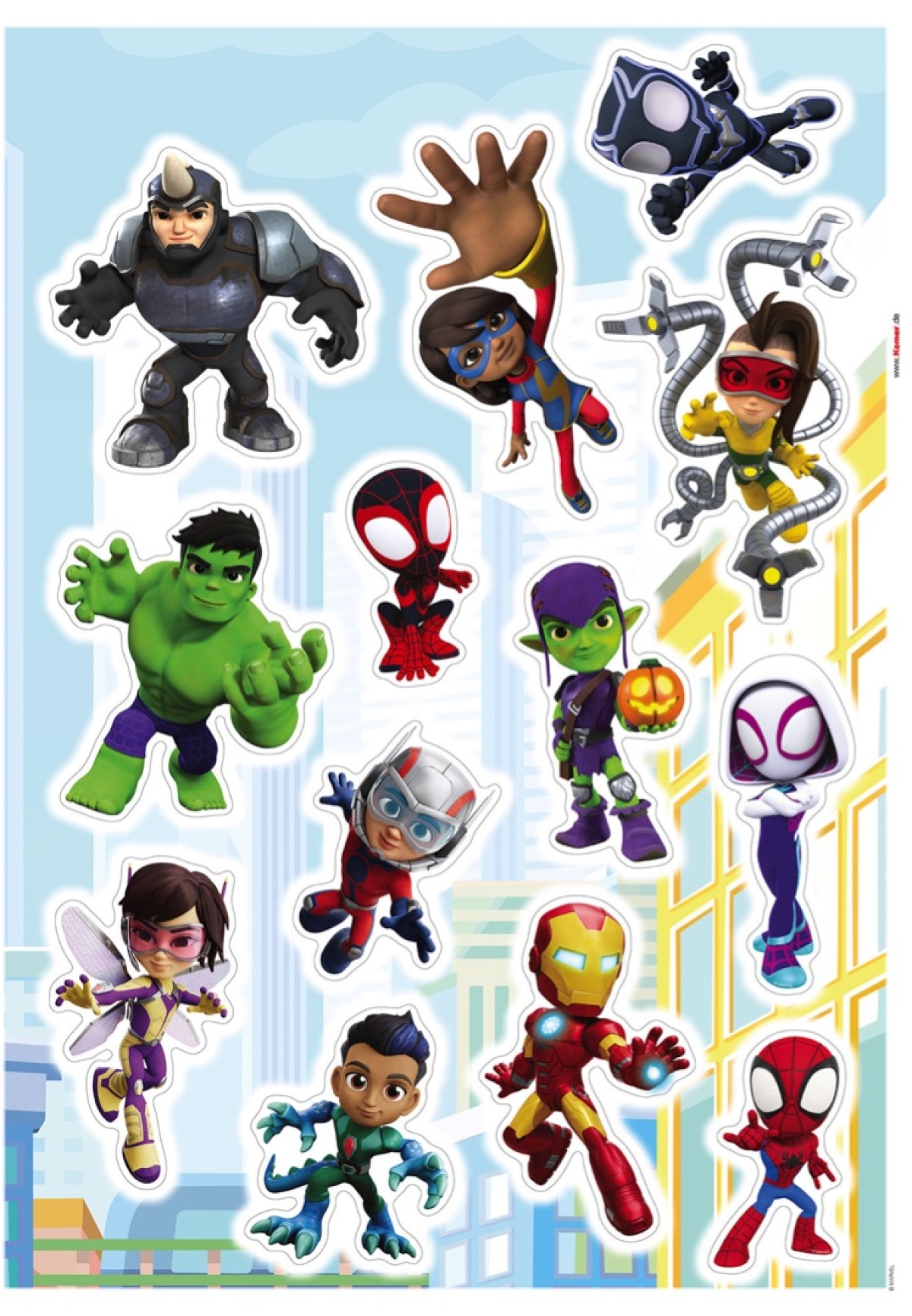 Komar Into Wonderland 14120h "Spidey and Friends"