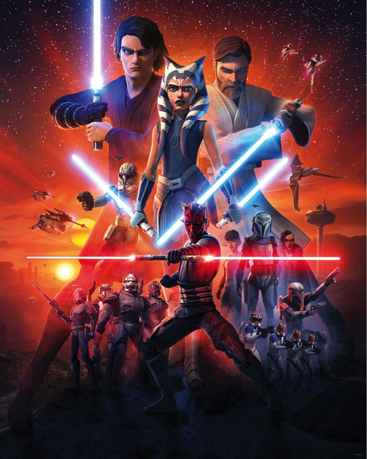 Komar Into Wonderland IADX4-101 "Star Wars Clone Wars Mission"