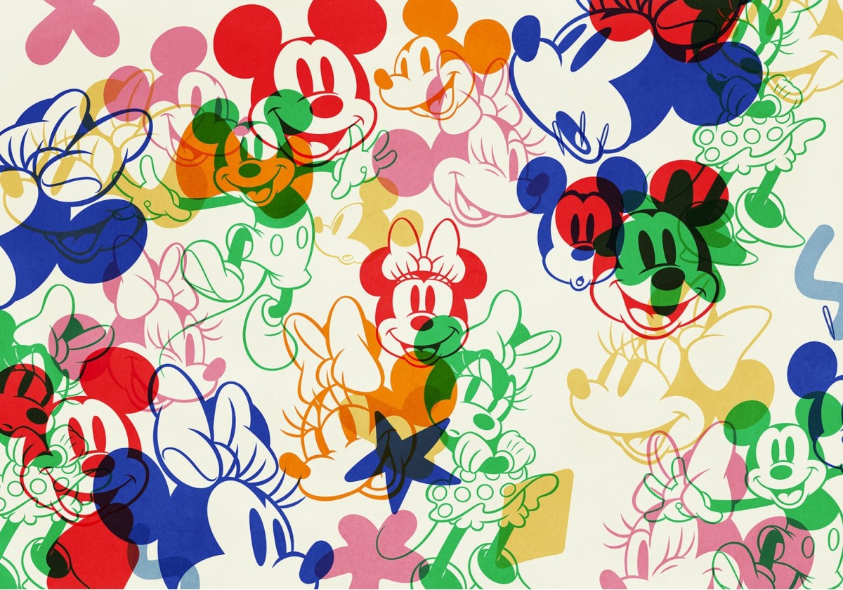 Komar Into Wonderland IADX8-120 "Mickey & Minnie Mixture"