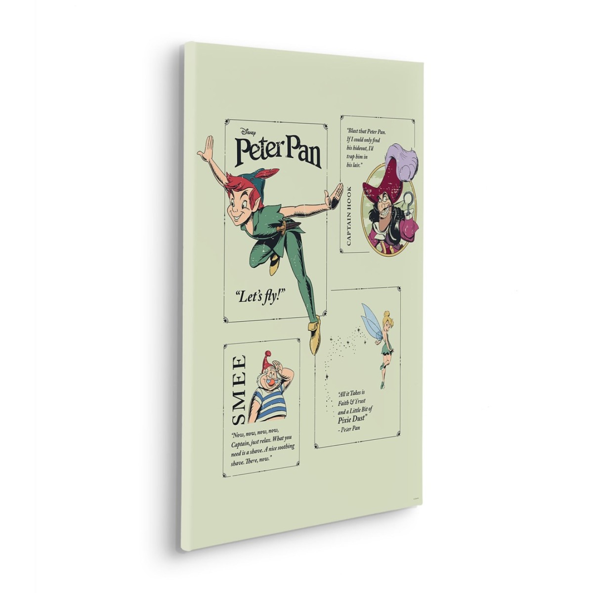 Komar Into Wonderland KR163-D-40X60 "Peter Pan - Let´s Fly!"