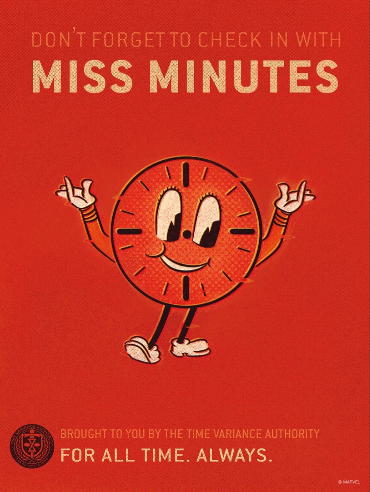 Komar Into Wonderland WB-M-018-50x70 "Loki Miss Minutes"
