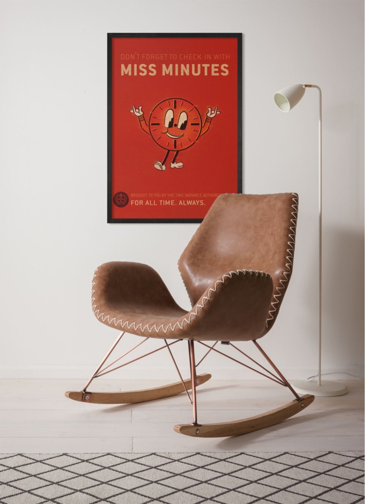 Komar Into Wonderland WB-M-018-50x70 "Loki Miss Minutes"