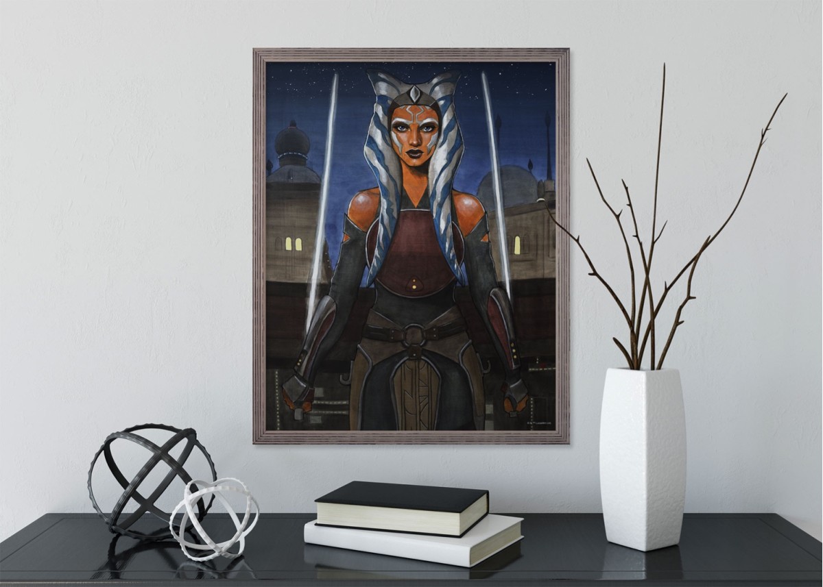 Komar Into Wonderland WB-SW-037-50X70 "Star Wars - Ahsoka"