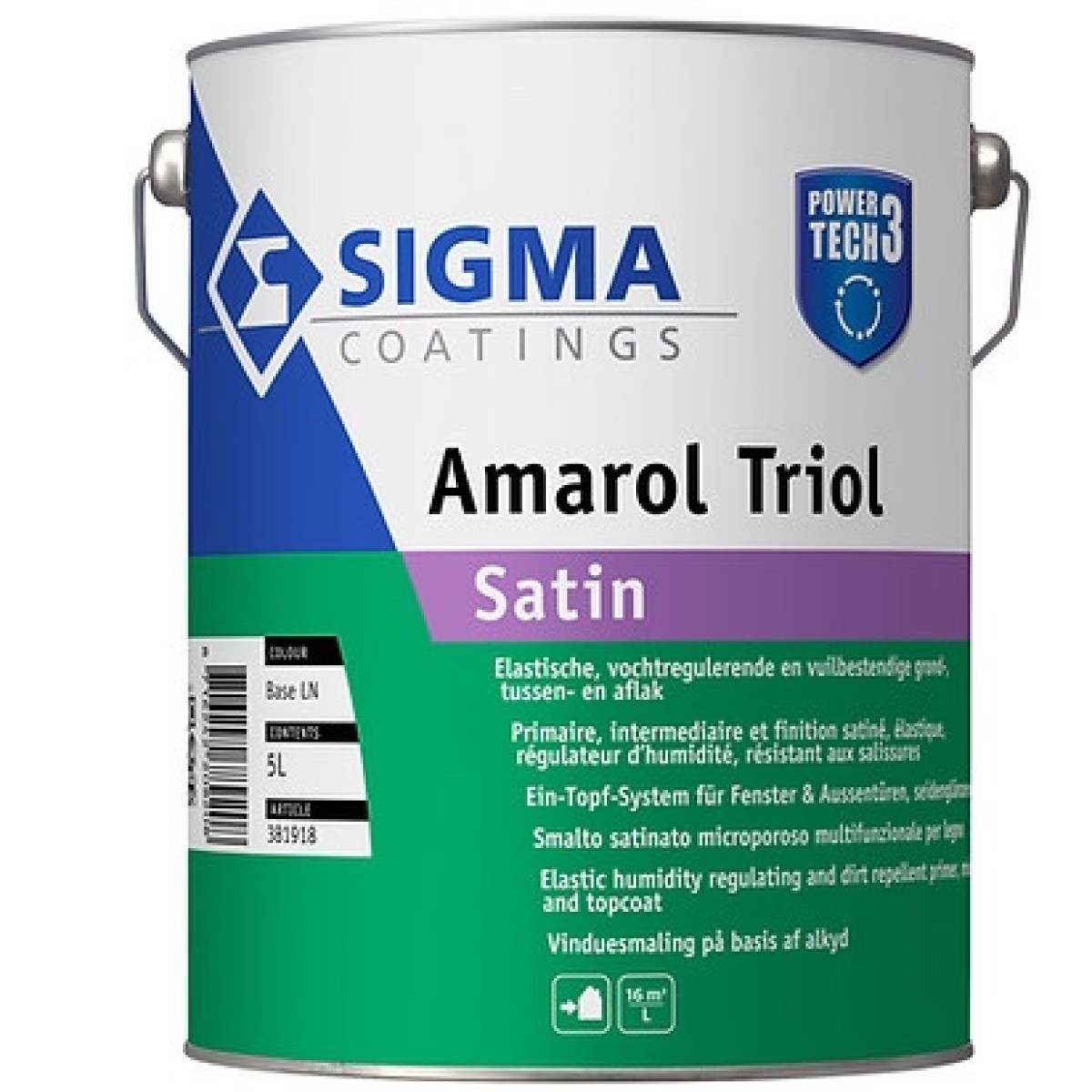 Sigma Amarol Triol Satin