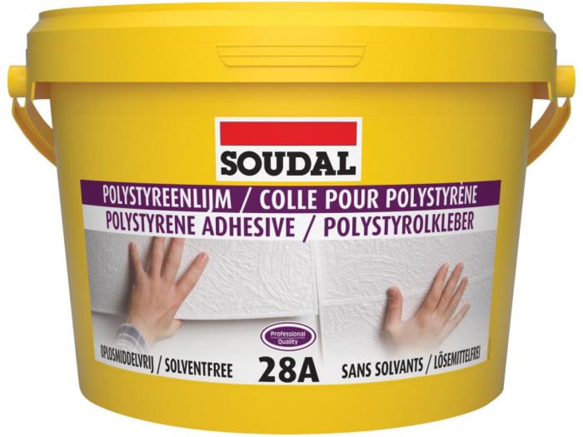 Soudal Polystyreenlijm 28A 5kg 100025
