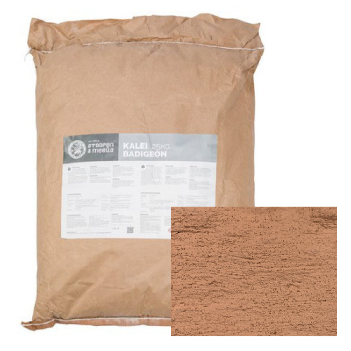 Kalei Stoopen en Meeus 25kg + Kleurstof Ziggurat 106