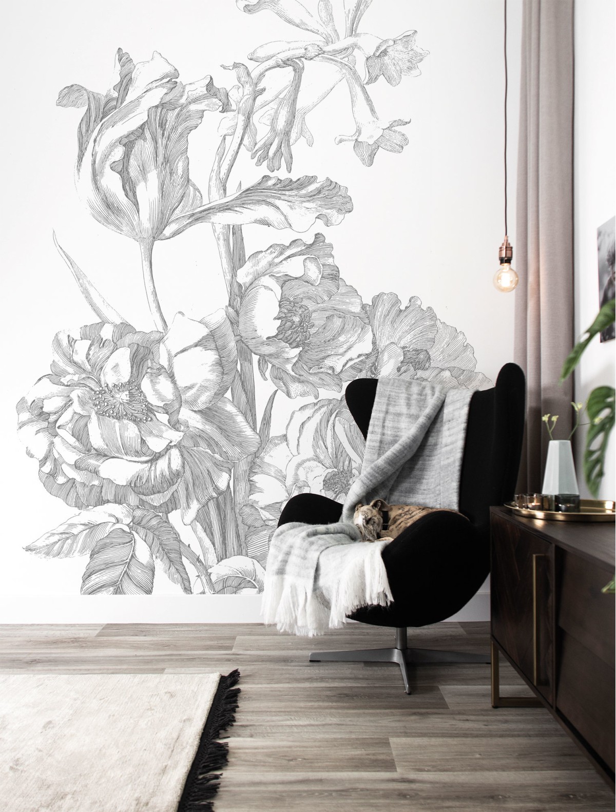 Kek Amsterdam Engraved Flowers WP-668