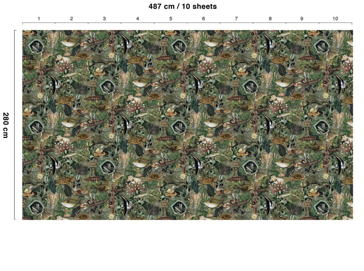 Kek Amsterdam Underwater Jungle WP-685