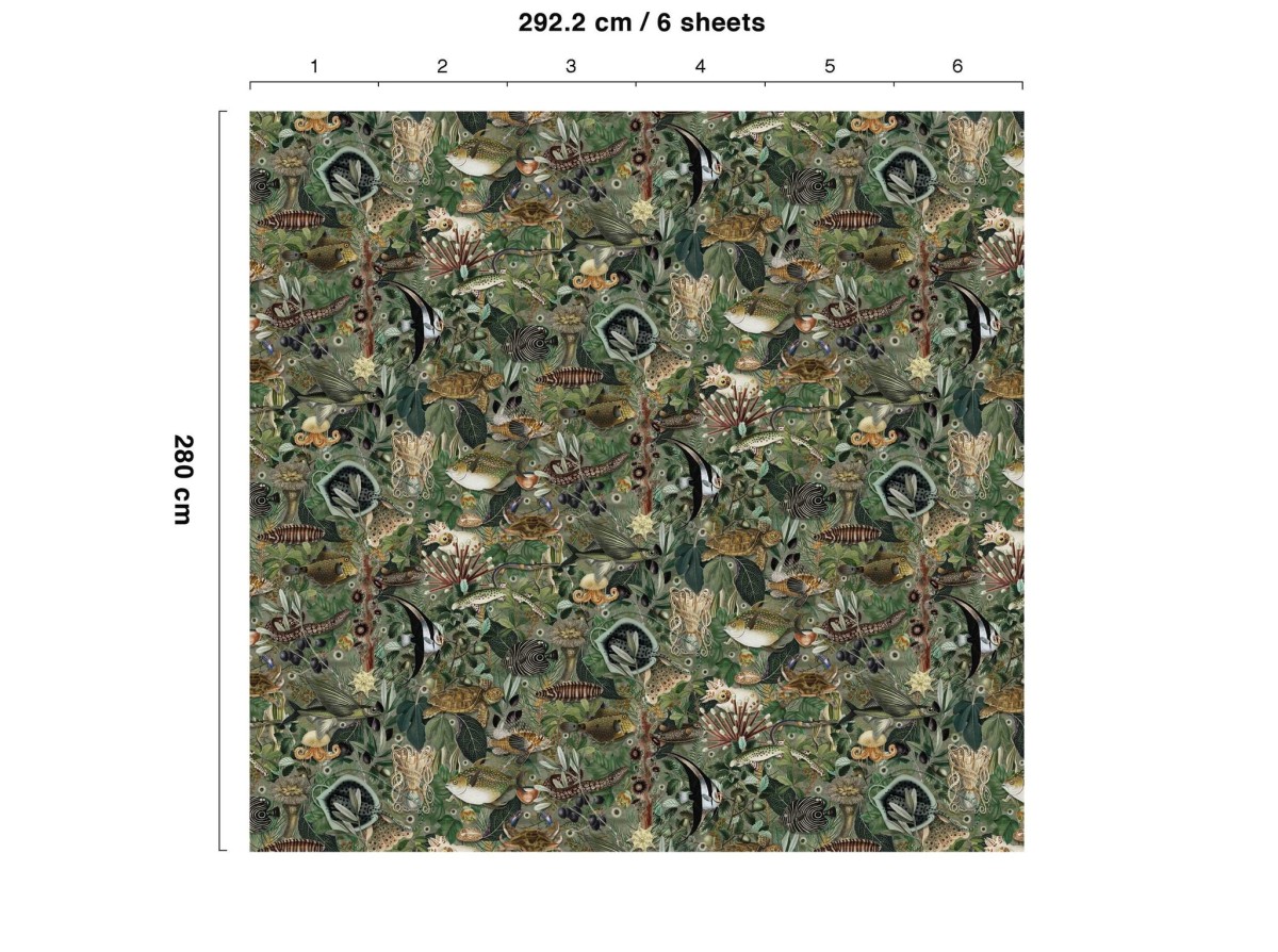 Kek Amsterdam Underwater Jungle WP-685