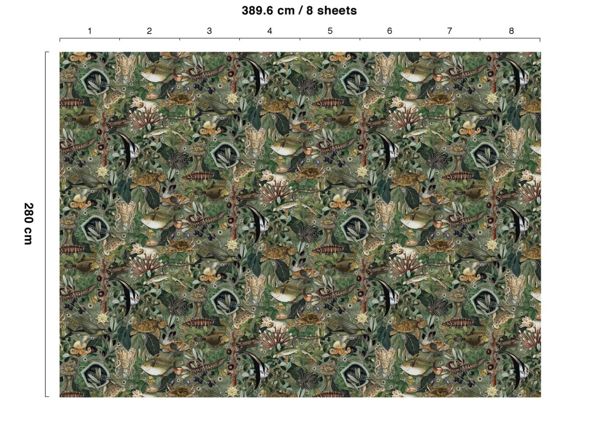 Kek Amsterdam Underwater Jungle WP-685