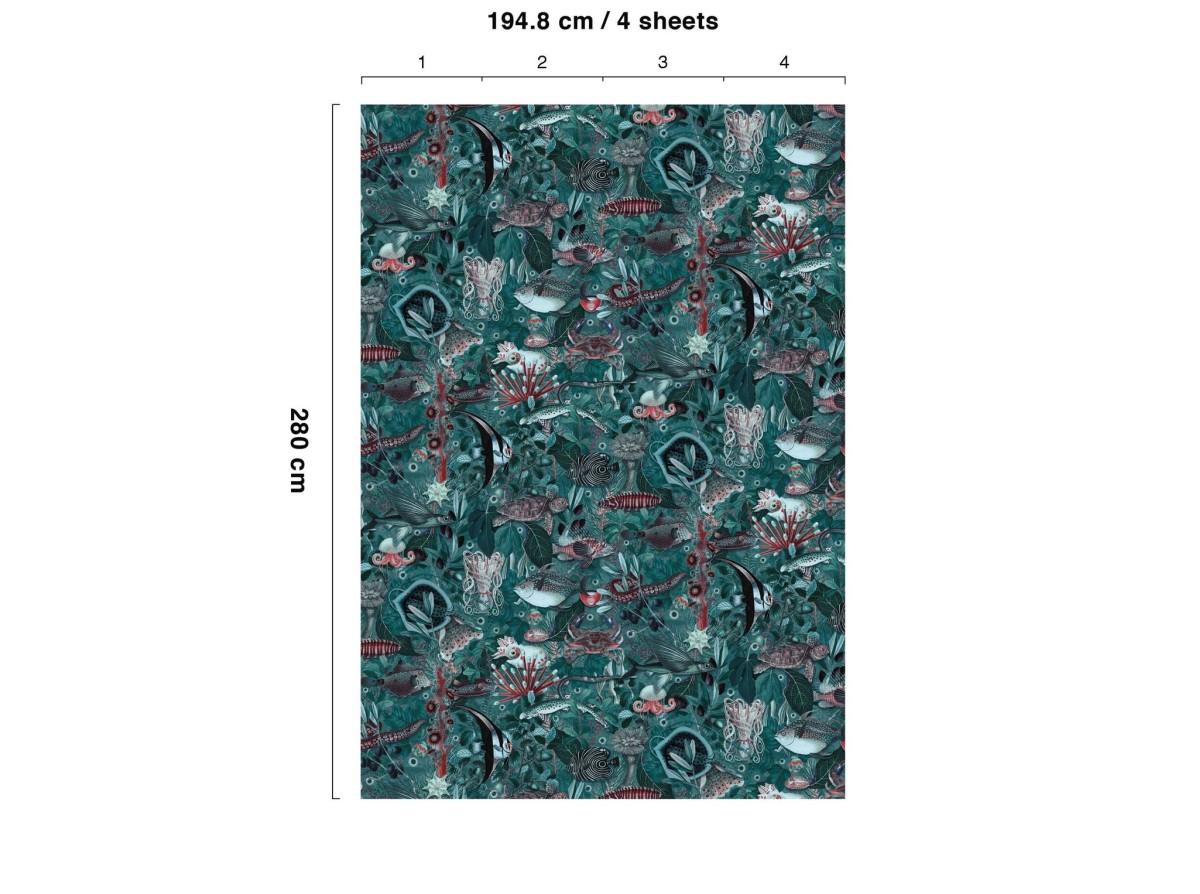 Kek Amsterdam Underwater Jungle WP-686