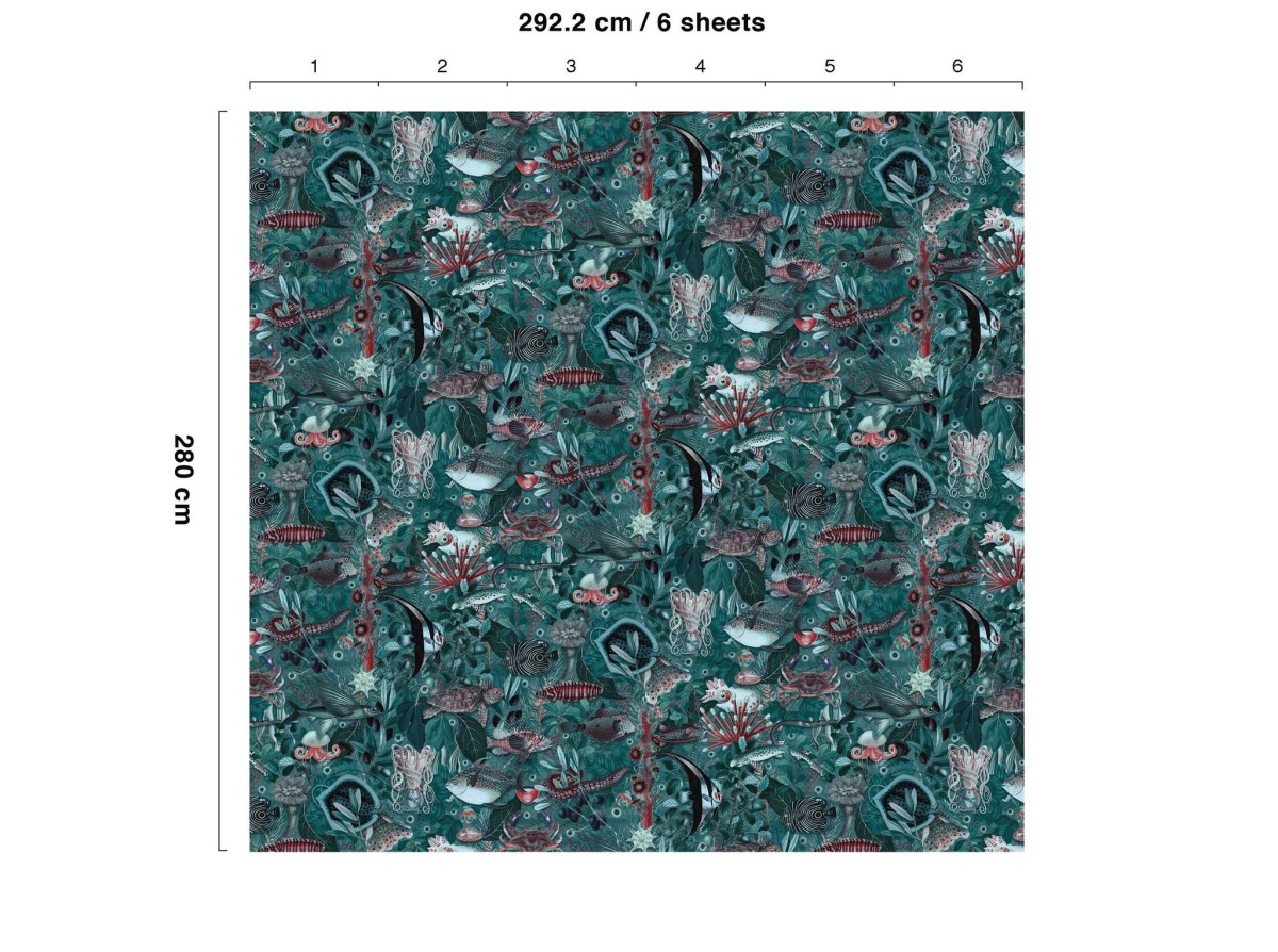 Kek Amsterdam Underwater Jungle WP-686