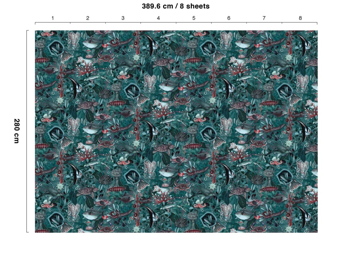 Kek Amsterdam Underwater Jungle WP-686