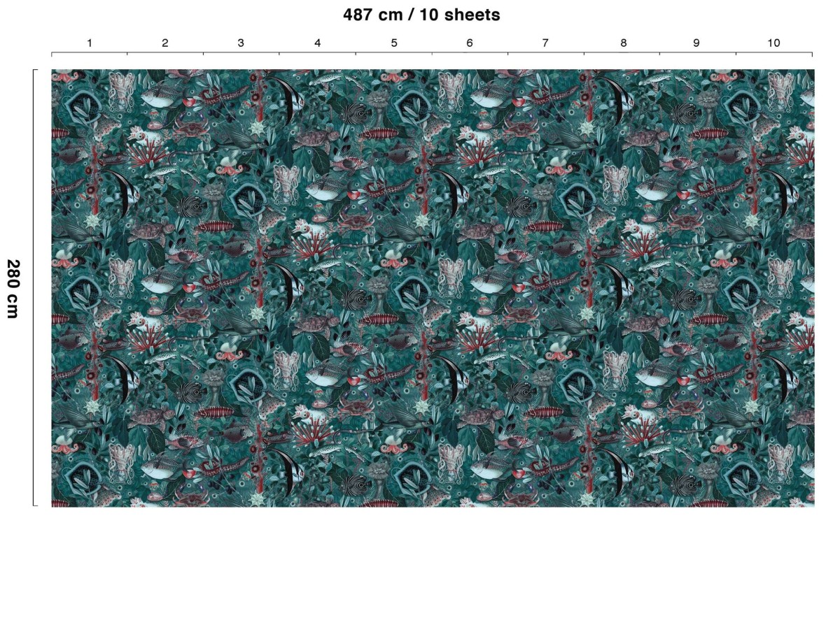 Kek Amsterdam Underwater Jungle WP-686