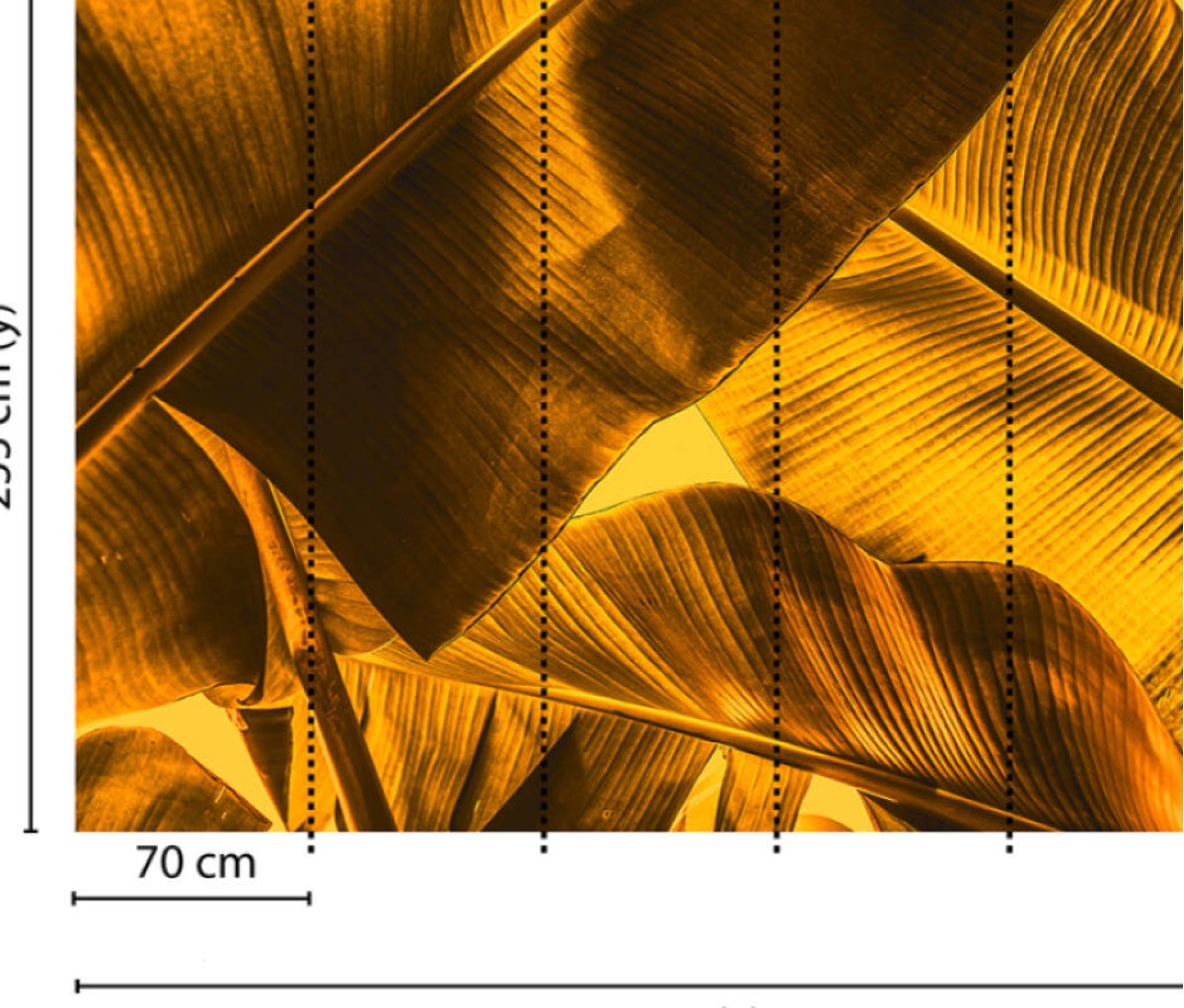 Designwalls DD118554 Broken Leaf 2